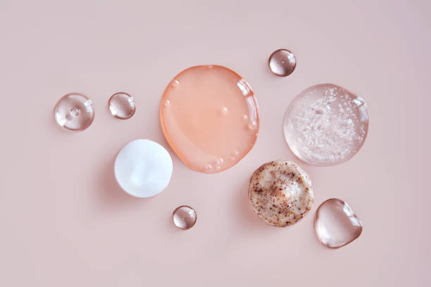 istock Several cosmetic products on a pink background. 2173256717