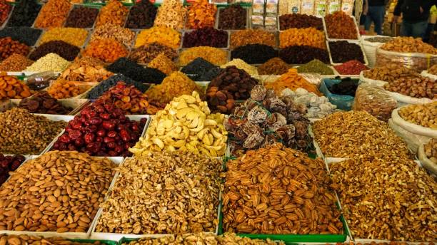 istock Dried Fruit and Nuts Market Stall 2173267007