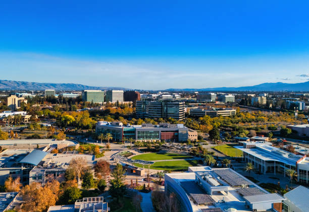 istock Santa Clara City Skyline Aerial View 2173267627