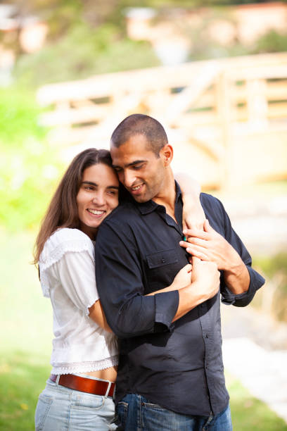 istock Couple at the park 2173273179