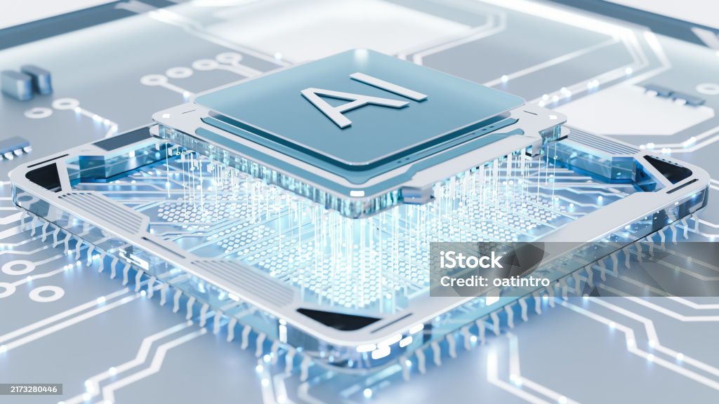 Connectable Cpu Cpu Connection With Motherboard Ai Accelerated Microchip Connecting ...