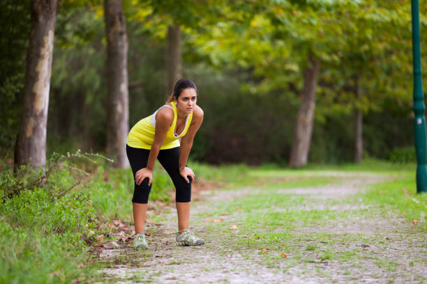 istock Woman exercising in outdoor 2173281597