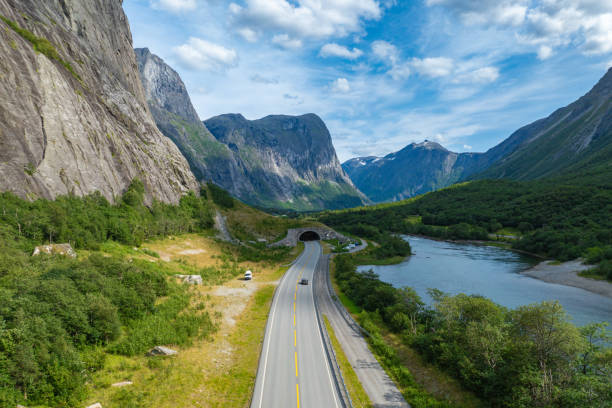 istock Scenic road trip landscape in Norway 2173285912