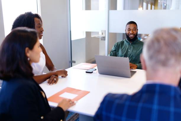 istock Occupied business people working in the modern company 2173307018
