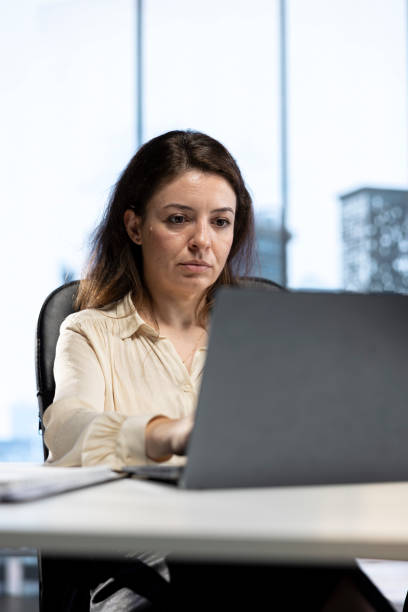 istock Confident female leader driven by empowerment and ambition 2173313324