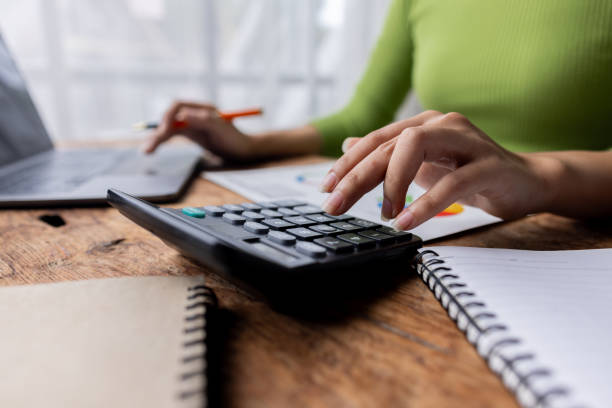 istock Accountant showing office document auditing concept ,plan review process and assess correctness ,Management of important document storage of organization ,document system ,accountant Audit documents. 2173315175