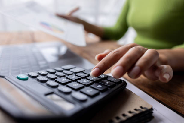 istock Accountant showing office document auditing concept ,plan review process and assess correctness ,Management of important document storage of organization ,document system ,accountant Audit documents. 2173315207