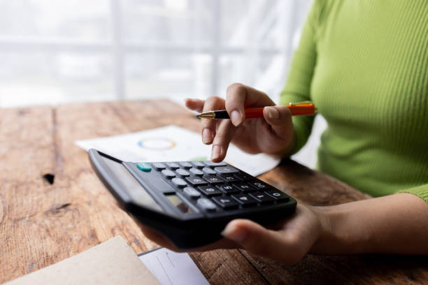 istock Accountant showing office document auditing concept ,plan review process and assess correctness ,Management of important document storage of organization ,document system ,accountant Audit documents. 2173315223