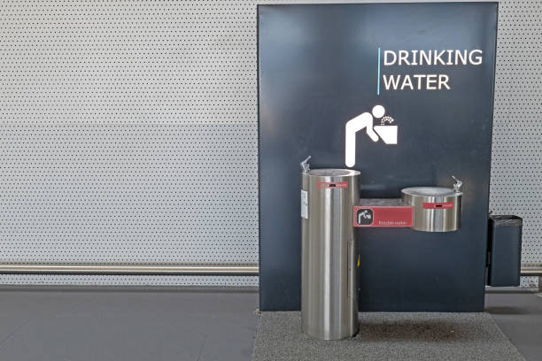 istock Refill point for potable water at the airport. 2173322211