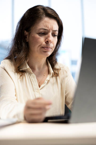 istock Overburdened entrepreneur in discomfort feeling tired and worried 2173322717