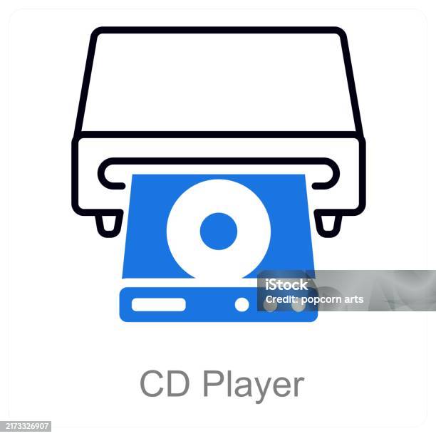 Cd Image Gui Cd Player Stock Illustration - Download Image Now - CD Player ...