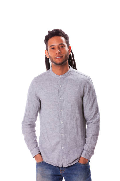istock Rastafari young man isolated on white 2173327885