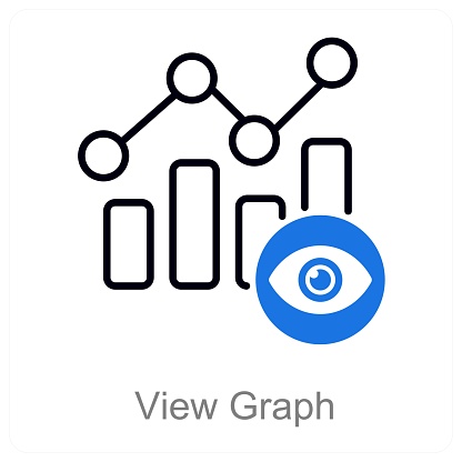 View Graph Stock Illustration - Download Image Now - Chart, Data, Graph ...