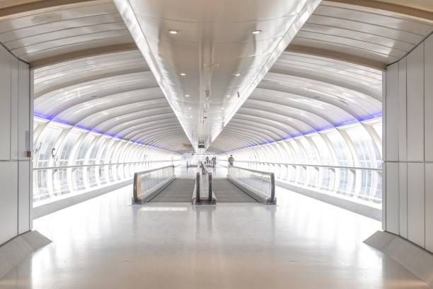 istock Skylink Terminal Connecting Walkway at Manchester Airport 2173337452