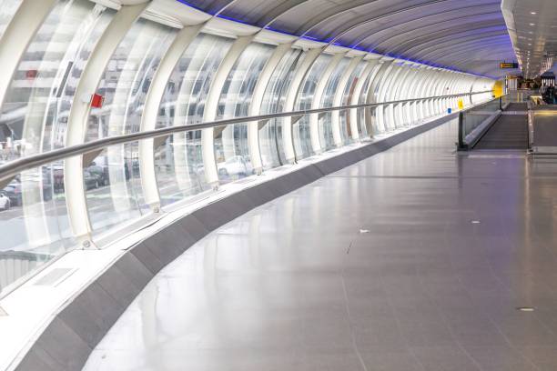 istock Skylink Terminal Connecting Walkway at Manchester Airport 2173337453
