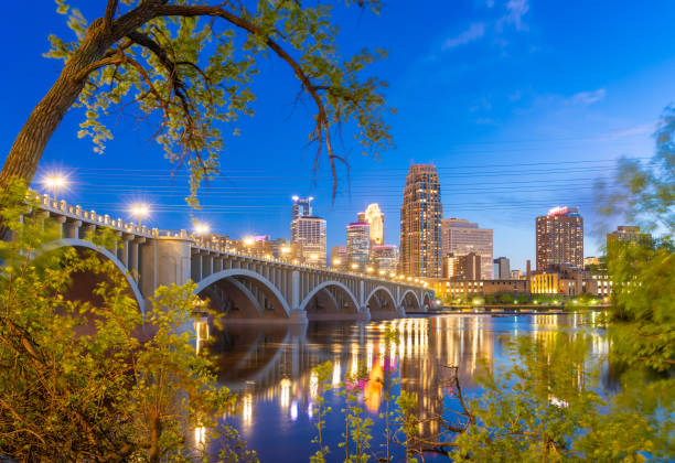 istock Minneapolis, Minnesota, USA at Night 2173341753