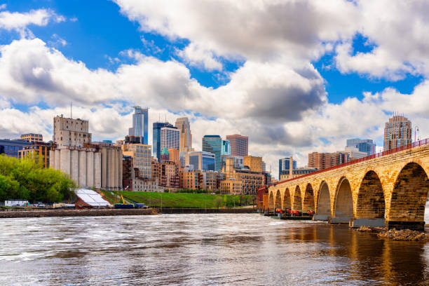 istock Minneapolis, MN, USA Downtown City Skyline 2173341900