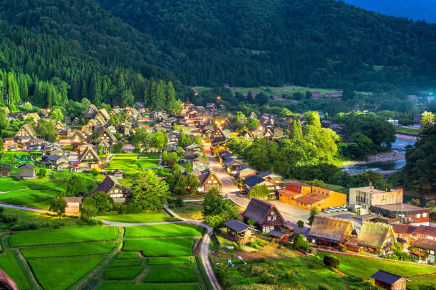 istock Shirakawa Village in Japan 2173342213