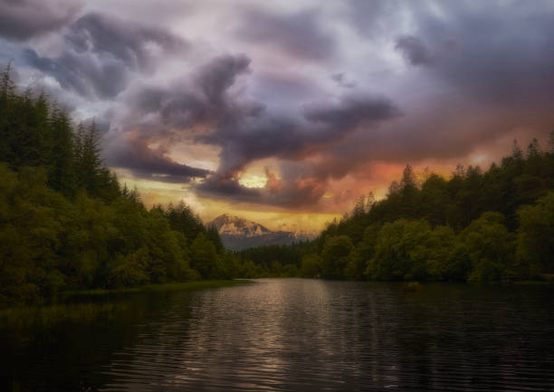 Sunset, Glencoe. Scotland