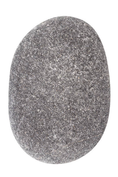 istock Top view of single black pebble 2173345076