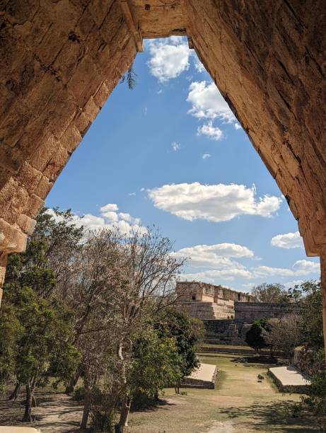 istock Historic ancient ruins in Mexico 2173355271