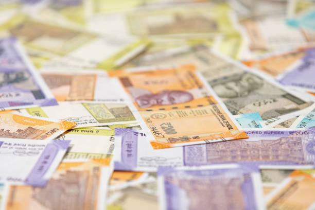 istock Indian currency notes stock photo 2173356936