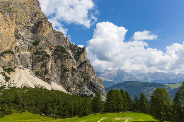 Hiking at Colfosco - Col Pradat - Italy