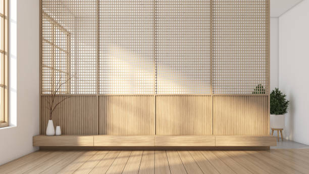 istock Modern Japanese-style living room 2173374853