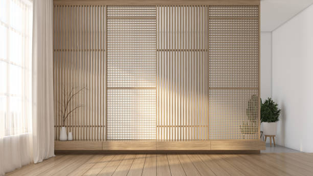 istock Modern Japanese-style living room 2173374891
