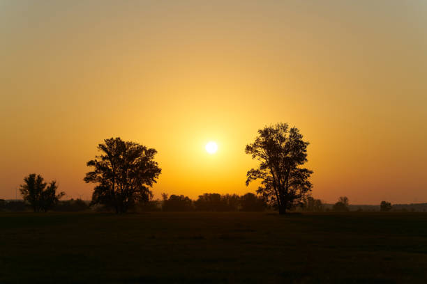 istock bright sunrise in the early morning 2173381568