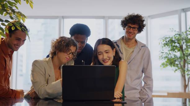 istock Business Strategy and Planning Meeting: Diverse Team, Innovative Solutions. 2173382074