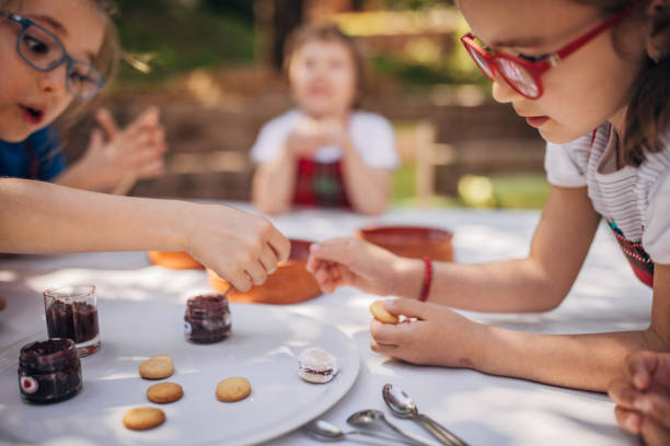 istock Children making cookies together with ingredients 2173396772