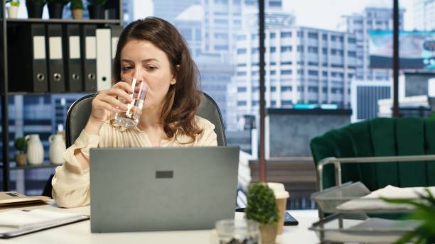 istock Empowered ambitious female CEO working on career development strategy 2173402887
