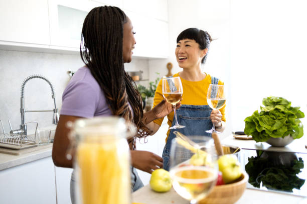 istock Ladies preparing lunch together 2173410176