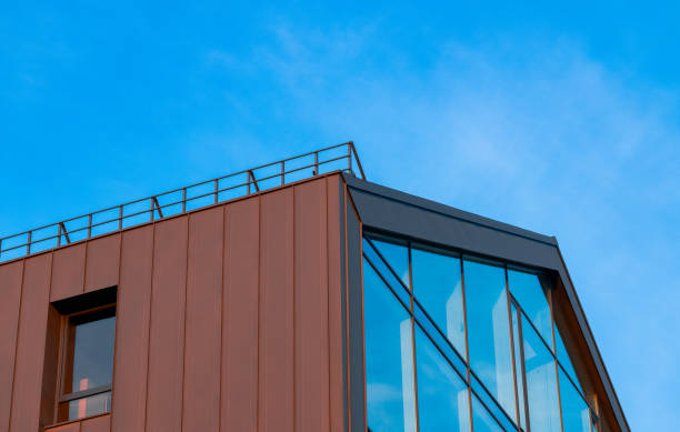 istock modern office triangle shape building urban down town architecture outdoor landmark view blue sky background 2173422485