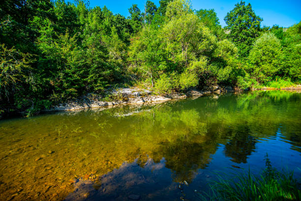 Visocica River, Balkan Mountain, South Serbia
