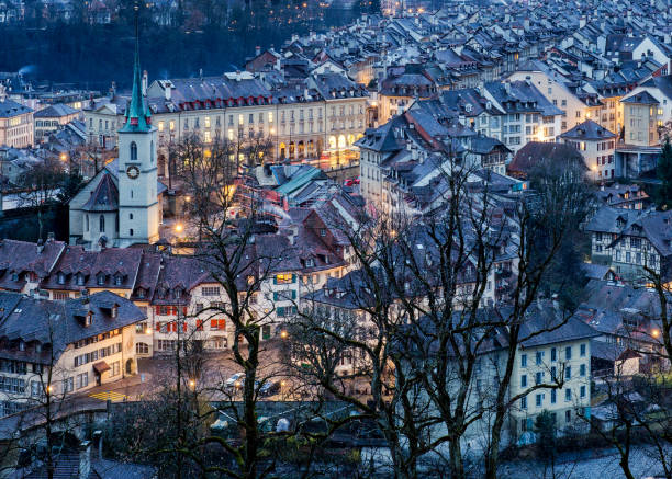 istock Bern Glows at Night, Switzerland 2173425328