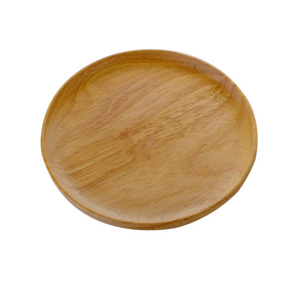 istock wood plate isolated on white background 2173437012