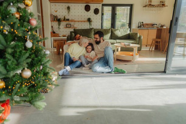 istock The three of us on a Christmas day 2173437714