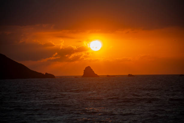 Sunset at the sacred site on Amami Oshima