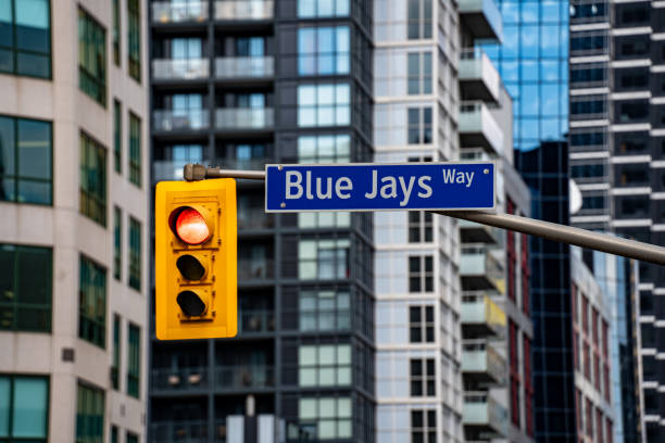 istock Blue Jays Way sign in Toronto. 2173468092