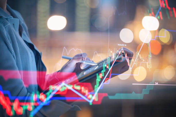 istock Business with digital savings app with A.I feature helpa  user track and optimize their investment strategies 2173477587