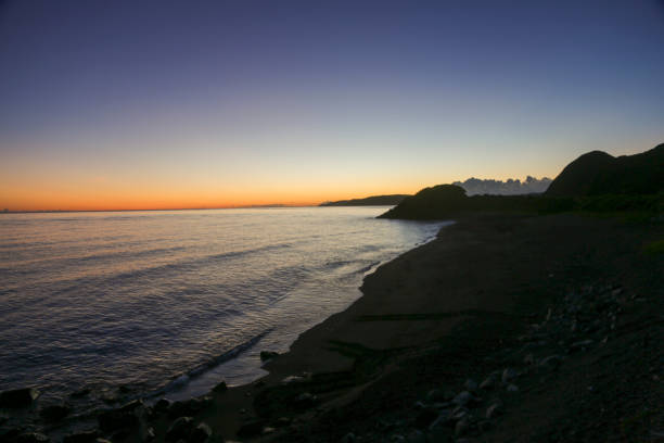 istock The eastern sky of Amami Oshima before sunrise 2173481089