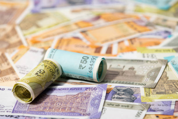 istock Indian currency notes stock photo 2173484102