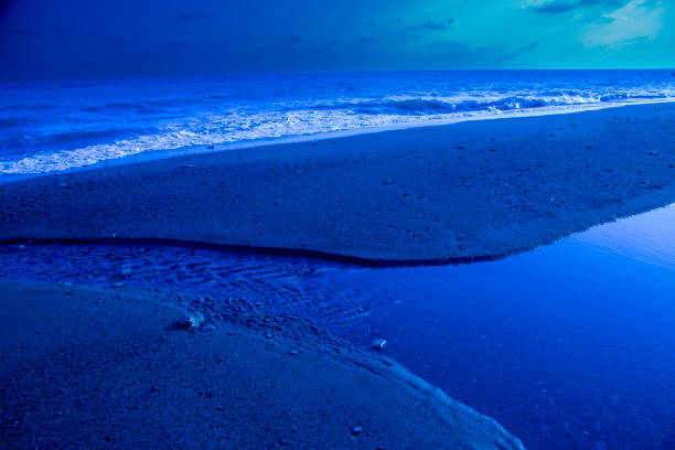 Amami Oshima beach in the early morning