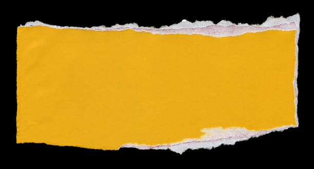 istock Cut or torn paper background textured isolated 2173489677