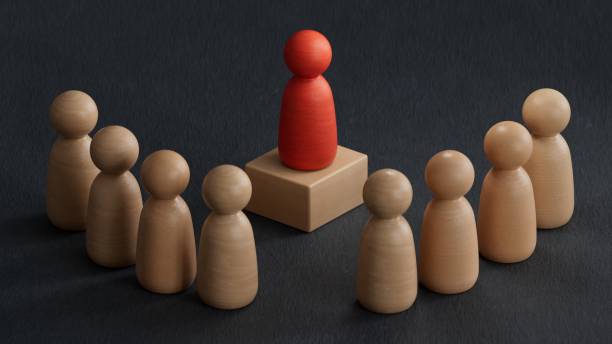 istock A leadership or teamwork style is a type of strategy idea in leading and teamwork building. The wooded teamwork or leadership style is the symbol of leading concept. Good companies have good leaders. 2173501728