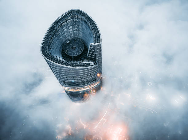 istock top view of Shanghai tower 2173515610