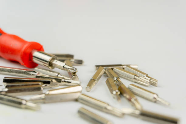 Mini screwdrivers and screwdriver bits, with a variety of multifunctional screwdriver bits.