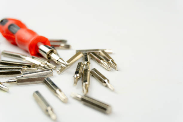 Mini screwdrivers and screwdriver bits, with a variety of multifunctional screwdriver bits.